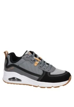 Skechers Street Uno - Sneakers Laag - Grijs -Skechers Schoen 00cc8eaec2c3473987fa9c86030b681f