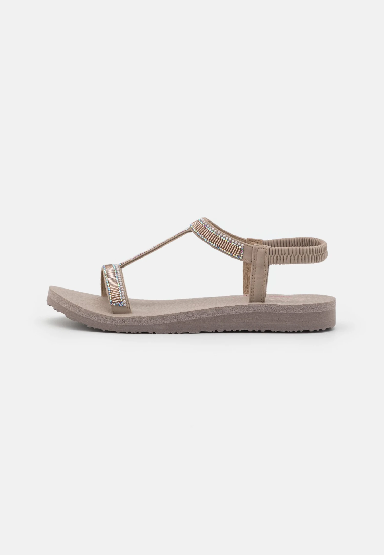 Skechers Meditation - Sandalen - Taupe Mitobuck 1 Skechers Meditation - Sandalen - Taupe Mitobuck