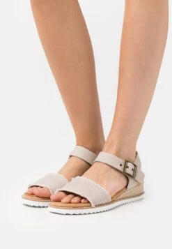 Desert Kiss - Sandalen Met Sleehak - Taupe