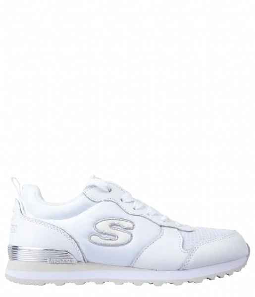 Skechers Retros-Og 85-Goldn Gurl White Silver 1 Skechers Retros-Og 85-Goldn Gurl White Silver