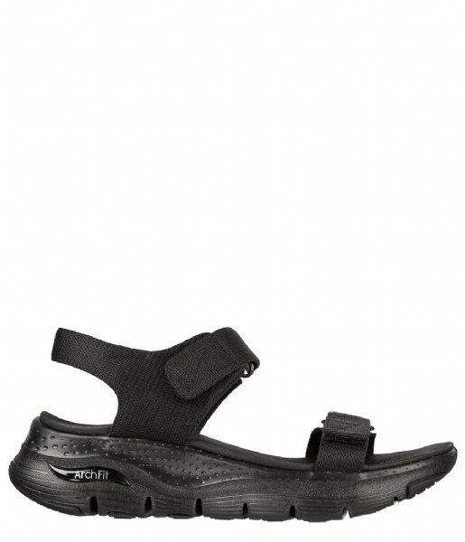 Skechers Arch Fit Touristy Black Black 1 Skechers Arch Fit Touristy Black Black