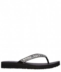 Skechers Meditation Clear Waters Black Silver