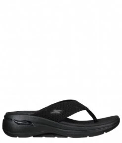Skechers Go Walk Arch Fit Sandal Lumin Black Black