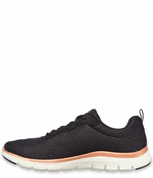 Skechers Flex Appeal 4.0 Brilliant V Black Rose Gold 3 Skechers Flex Appeal 4.0 Brilliant V Black Rose Gold - Afbeelding 3