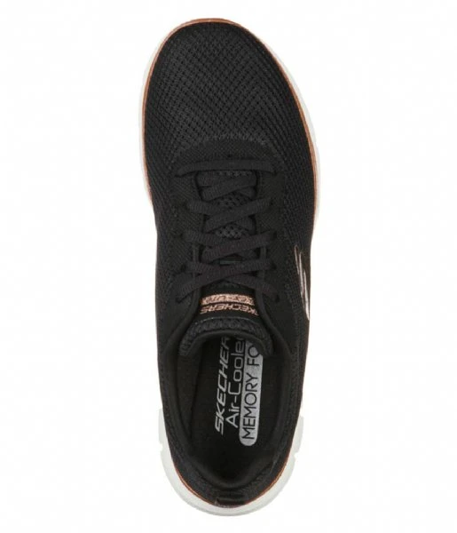 Skechers Flex Appeal 4.0 Brilliant V Black Rose Gold 4 Skechers Flex Appeal 4.0 Brilliant V Black Rose Gold - Afbeelding 4