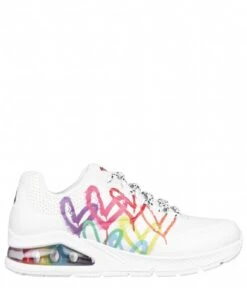 Skechers Uno 2 Floating Love White