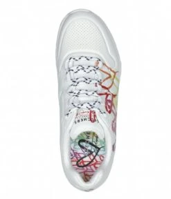 Skechers Uno 2 Floating Love White 8 Skechers Uno 2 Floating Love White -Skechers Schoen 155521 WHT 4 600