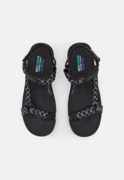 Skechers Reggae Cup - Sandalen - Black -Skechers Schoen 17cf6ec4a7774af39ce2fc7d7ae41c58