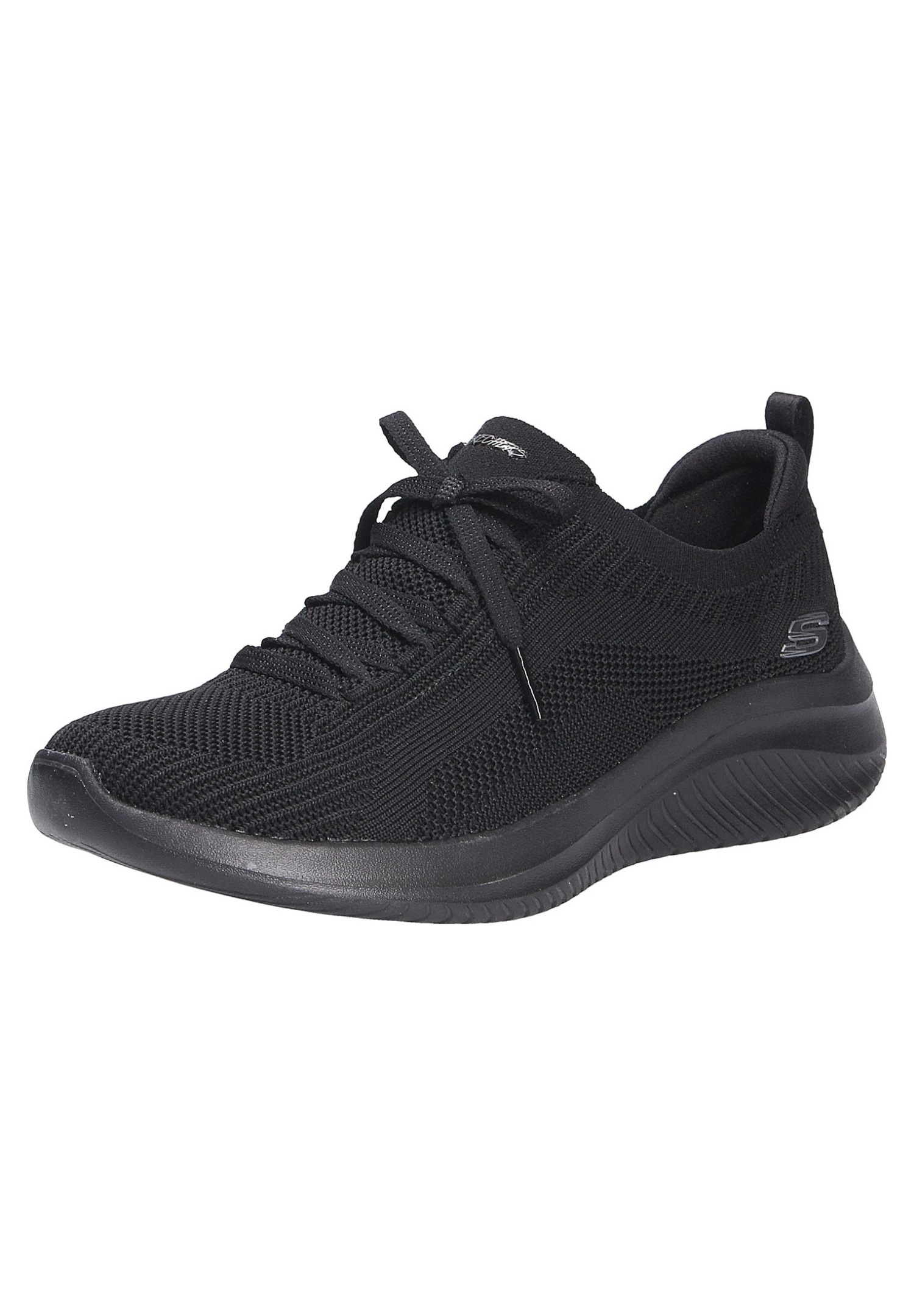 Ultra Flex- Sneakers Laag - Black Knit/Trim 2 Ultra Flex- Sneakers Laag - Black Knit/Trim - Afbeelding 2