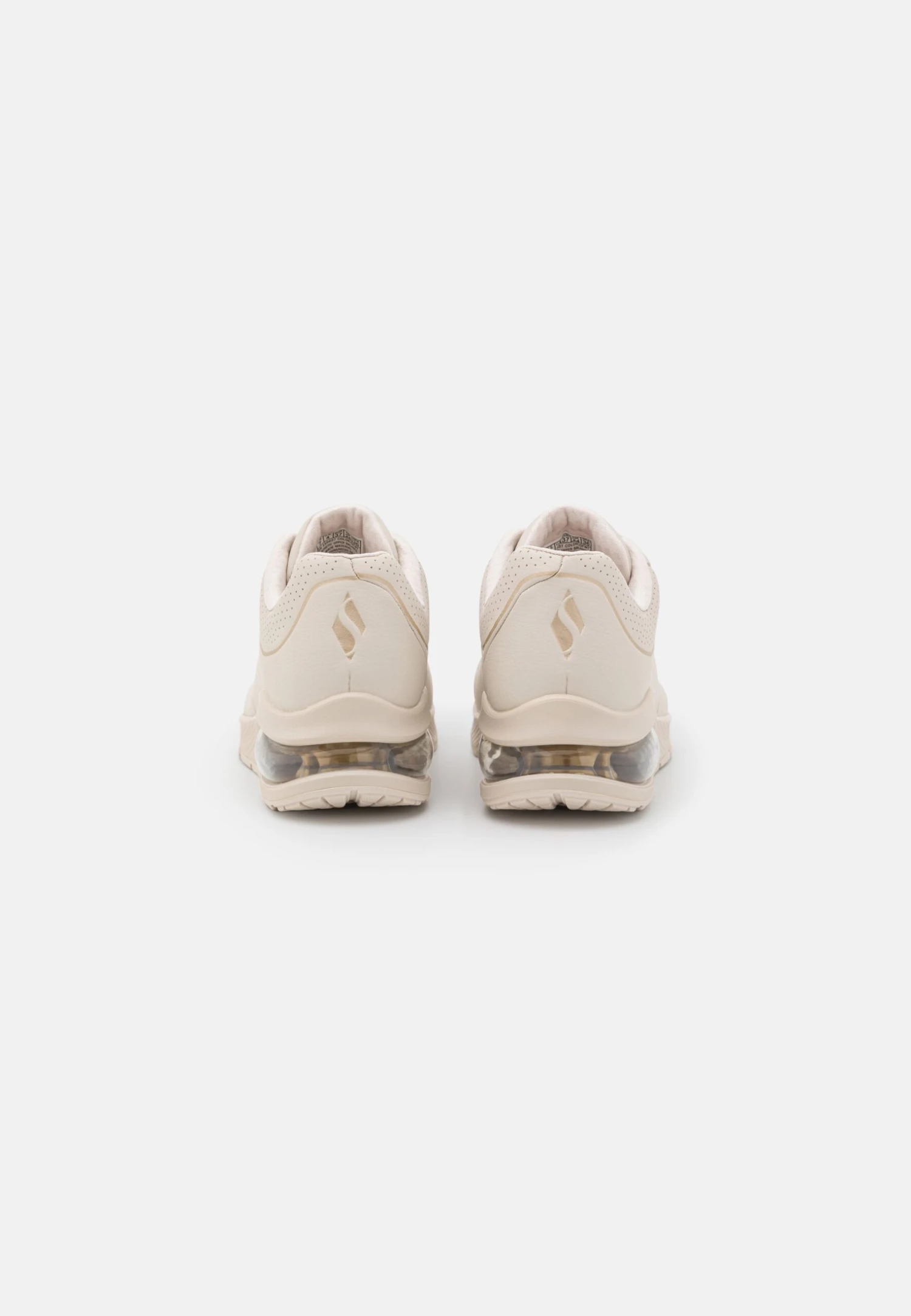 Uno 2 - Sneakers Laag - Off White Durabuck / Gold Trim 4 Uno 2 - Sneakers Laag - Off White Durabuck / Gold Trim - Afbeelding 4
