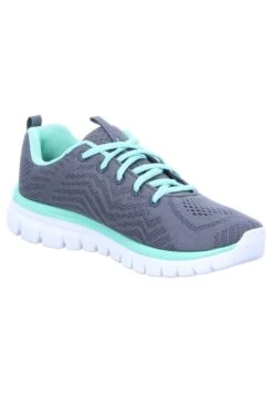 Skechers Graceful - Sneakers Laag - Grau -Skechers Schoen 1ef3b442e9d2463caee651d34bc955f9