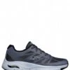 Skechers Arch Fit Charge Back Charcoal Black