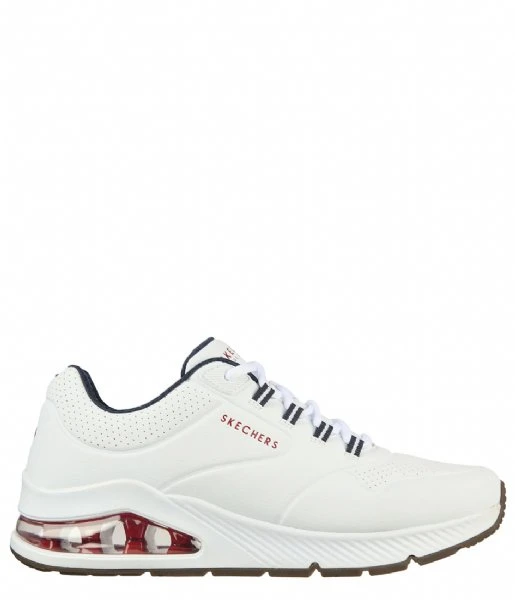 Skechers Uno 2 Air Around You White Navy Red 1 Skechers Uno 2 Air Around You White Navy Red
