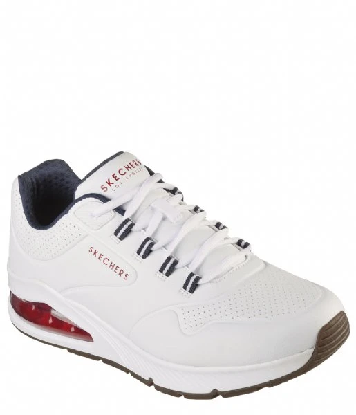 Skechers Uno 2 Air Around You White Navy Red 2 Skechers Uno 2 Air Around You White Navy Red - Afbeelding 2