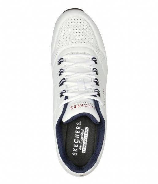 Skechers Uno 2 Air Around You White Navy Red 4 Skechers Uno 2 Air Around You White Navy Red - Afbeelding 4