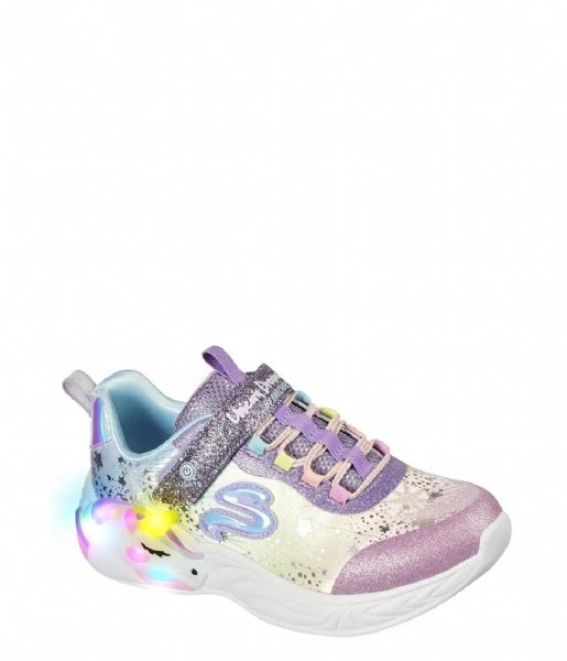 Skechers S Lights-Unicorn Dreams Purple Multi 2 Skechers S Lights-Unicorn Dreams Purple Multi - Afbeelding 2