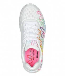 Skechers Uno Lite Spread The Love White Multi 8 Skechers Uno Lite Spread The Love White Multi -Skechers Schoen 314064L WMN 4 600