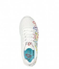 Skechers Uno Lite Spread The Love White Multi -Skechers Schoen 314064 WMLT 4 600