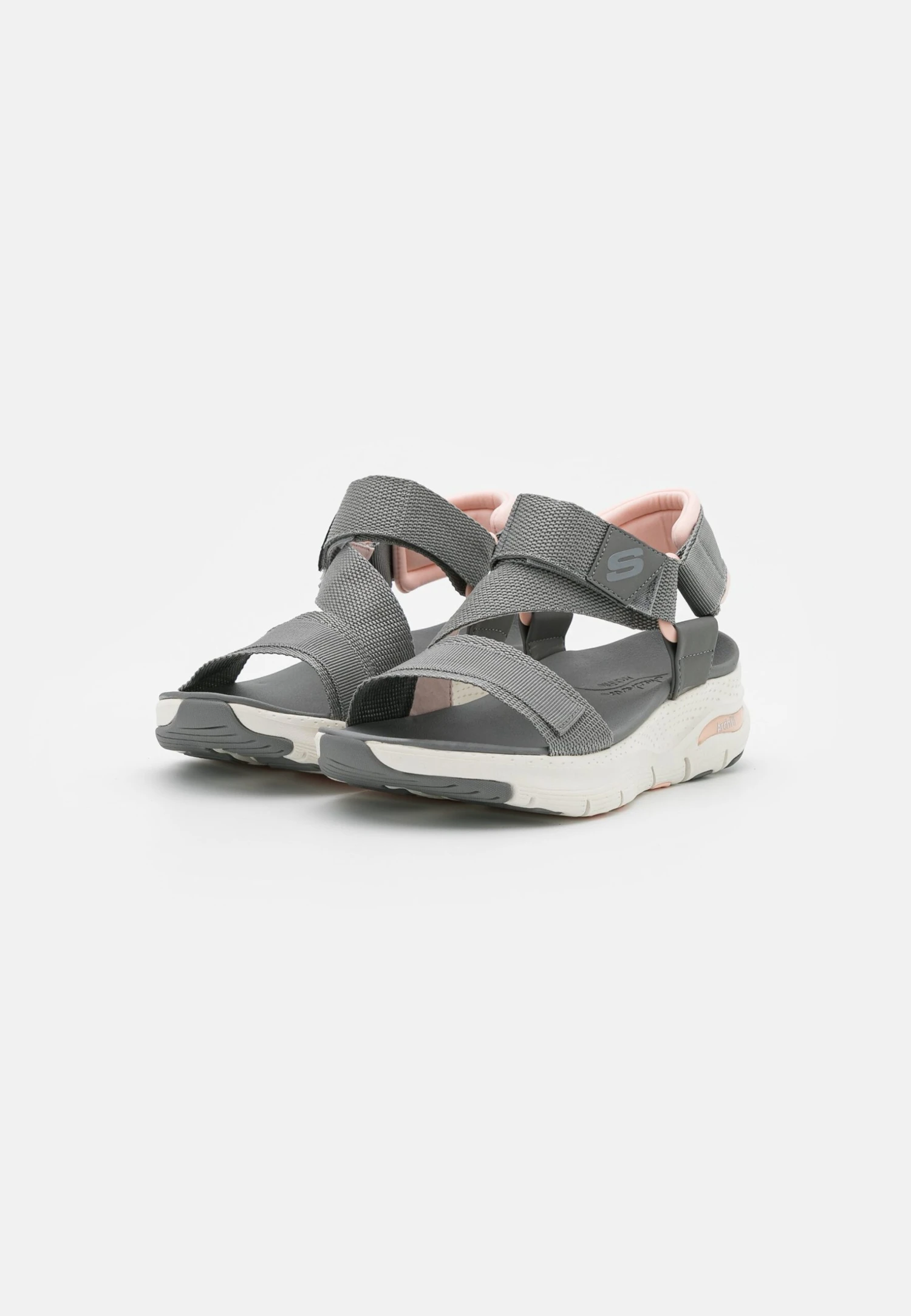 Arch Fit - Sandalen Met Plateauzool - Gray/Pink 3 Arch Fit - Sandalen Met Plateauzool - Gray/Pink - Afbeelding 3
