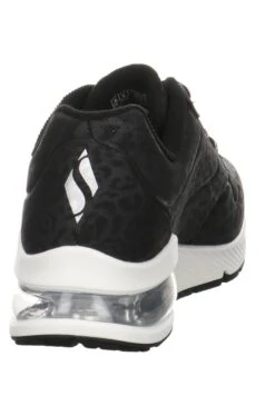 Uno 2 - Sneakers Laag - Black Tonal Leopard Print Durabuck/ Mesh Trim -Skechers Schoen 453636456c664472ab8b18938b189ffe
