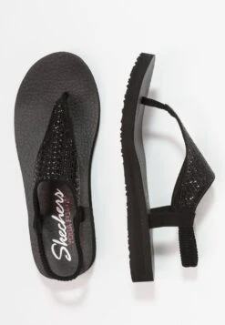 Skechers Meditation - Rock Crown - Teensandalen - Black -Skechers Schoen 46d91377631e49d5a1a396ed36e6d82f