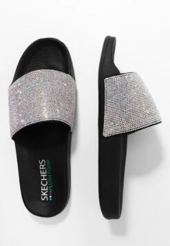 Pop Ups - Muiltjes - Black /Iridescent -Skechers Schoen 49d35dcb915e49a88751ef39cca6d2c2