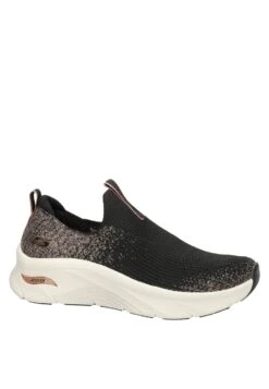Skechers Archfit D`Lux Instapschoen - Instappers - Zwart -Skechers Schoen 4fb6ab80b5ce4e93af5a53fe5d6b04be