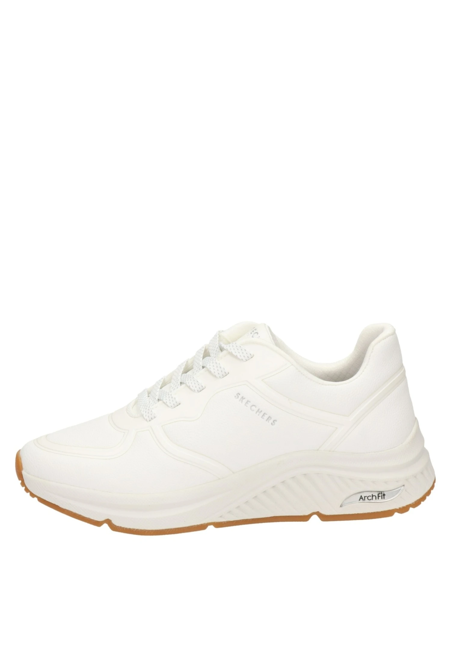 Skechers Arch Dames- Sneakers Laag - Wit 1 Skechers Arch Dames- Sneakers Laag - Wit