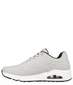 Skechers Uno Stand On Air Light Grey Black -Skechers Schoen 52458 lgbk 3 600
