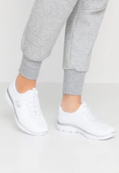 Summits Wide Fit - Sneakers Laag - White/Silver