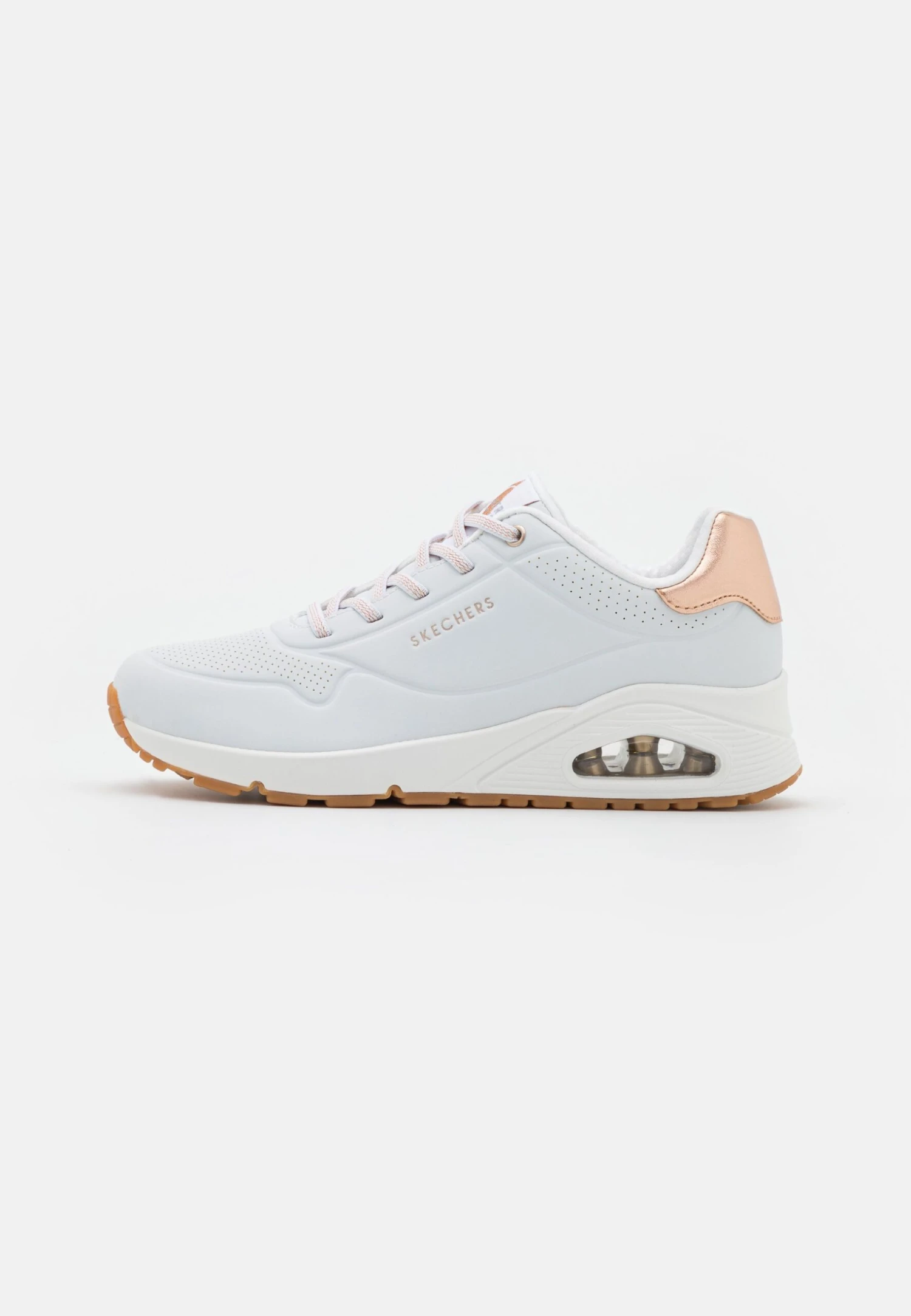 Uno - Sneakers Laag - White/Rose Gold 2 Uno - Sneakers Laag - White/Rose Gold - Afbeelding 2