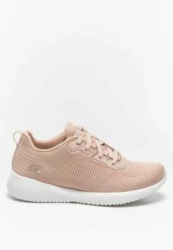 Skechers Damskie Bobs Squad Tough Talk - Sneakers Laag - Pink