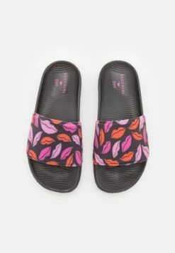 Hyper Slide X Diane Von Fürstenberg - Muiltjes - Black/Multi-Coloured -Skechers Schoen 67593b927e394ef9b900ccc47491a8e4