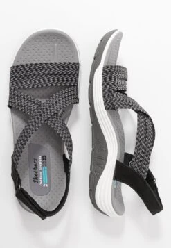 Skechers Reggae Cup - Outdoorsandalen - Black/Grey Gore 10 Skechers Reggae Cup - Outdoorsandalen - Black/Grey Gore -Skechers Schoen 6b6a47b062094ef699a7cd8dc252e21c