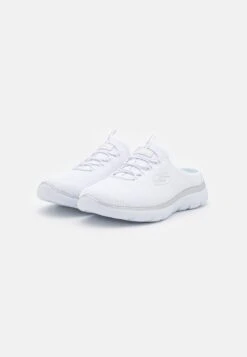 Summits - Muiltjes - White/Silver -Skechers Schoen 7af17238a71440429a9efa0663aaeea9
