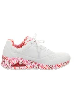 Uno - Sneakers Laag - Weiß -Skechers Schoen 7c23050ec95941438068013bd2d2036b