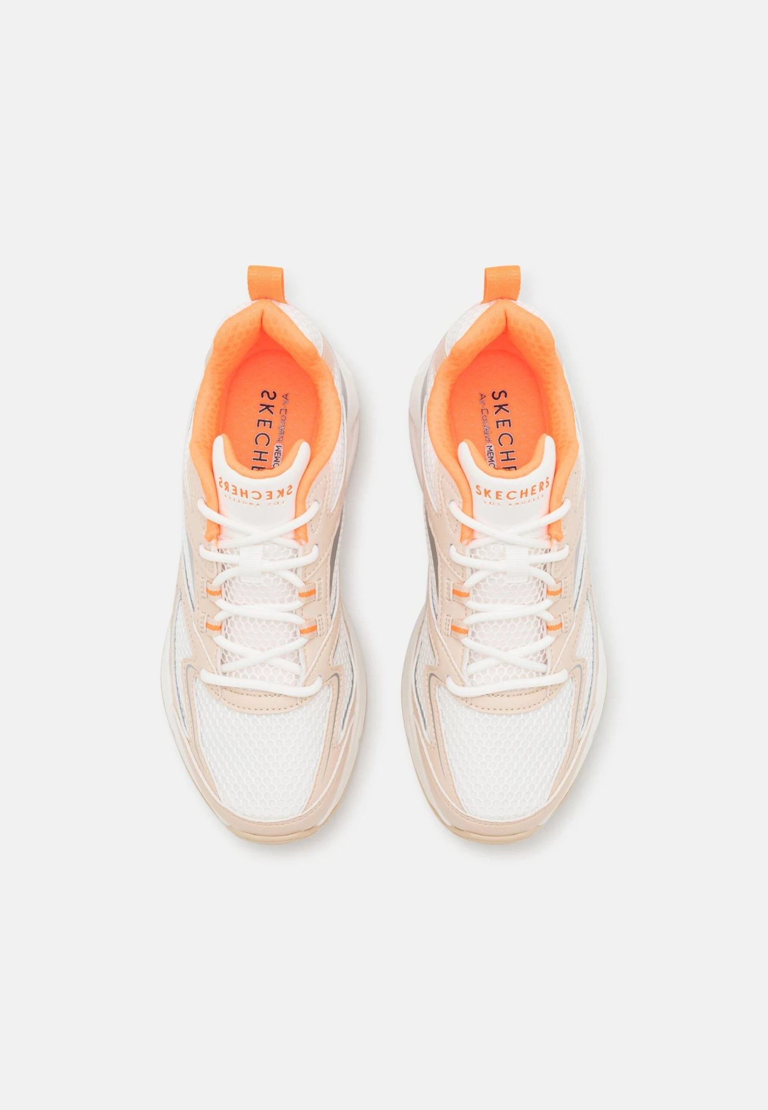 Tres Air - Sneakers Laag - Natural/White/Orange 6 Tres Air - Sneakers Laag - Natural/White/Orange - Afbeelding 6