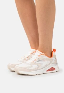 Tres Air - Sneakers Laag - Natural/White/Orange