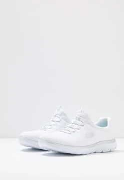Summits Wide Fit - Sneakers Laag - White/Silver 11 Summits Wide Fit - Sneakers Laag - White/Silver -Skechers Schoen 8734699dcdb149ea95ddb3ea4e0ee434