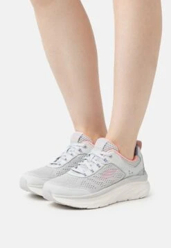 D'Lux Walker - Sneakers Laag - Light Gray/Coral/Lavender