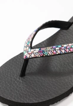 Skechers Meditation - Teensandalen - Black/Multicolor -Skechers Schoen 96804fa27e984d068f21d6df41798119
