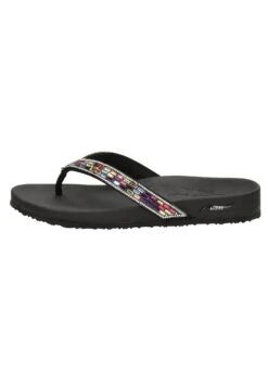 Skechers Meditation Archfit - Teensandalen - Zwart