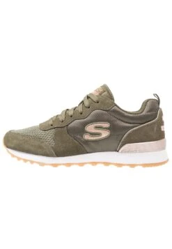 Skechers Sneakers Laag - Olive/Rose Gold