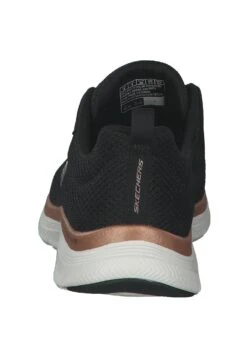 Flex Appeal 4.0 - Sneakers Laag - Black Mesh / Rose Gold Trim -Skechers Schoen ad33f9aef8e24e29ac1c684195d7be09