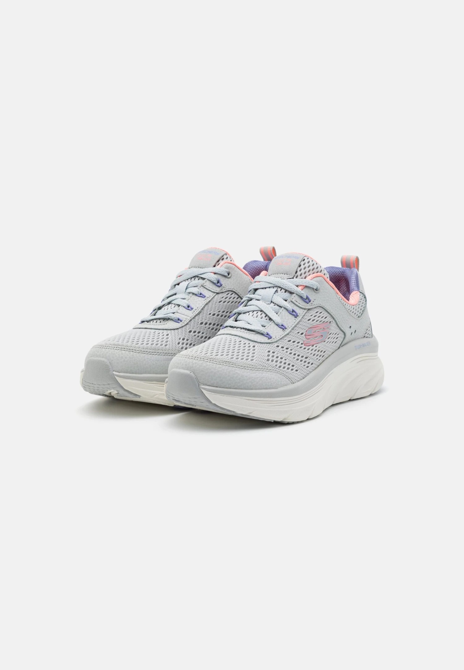 D'Lux Walker - Sneakers Laag - Light Gray/Coral/Lavender 3 D'Lux Walker - Sneakers Laag - Light Gray/Coral/Lavender - Afbeelding 3