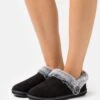 Wide Fit Cozy Campfire - Pantoffels - Black