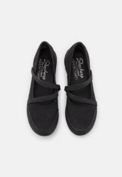 Skechers Be Cool - Ballerina'S Met Enkelbandjes - Black -Skechers Schoen ca5ded32bb0a4c299c5fec8c2878a790