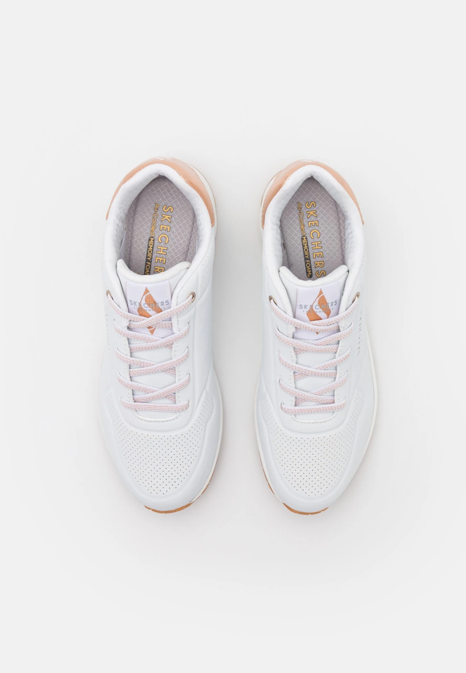 Uno - Sneakers Laag - White/Rose Gold 6 Uno - Sneakers Laag - White/Rose Gold - Afbeelding 6
