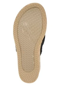 Skechers Archfit Beverly - Sandalen Met Sleehak - Zwart -Skechers Schoen d12d4ab081804b659a45555ebdc88fe3