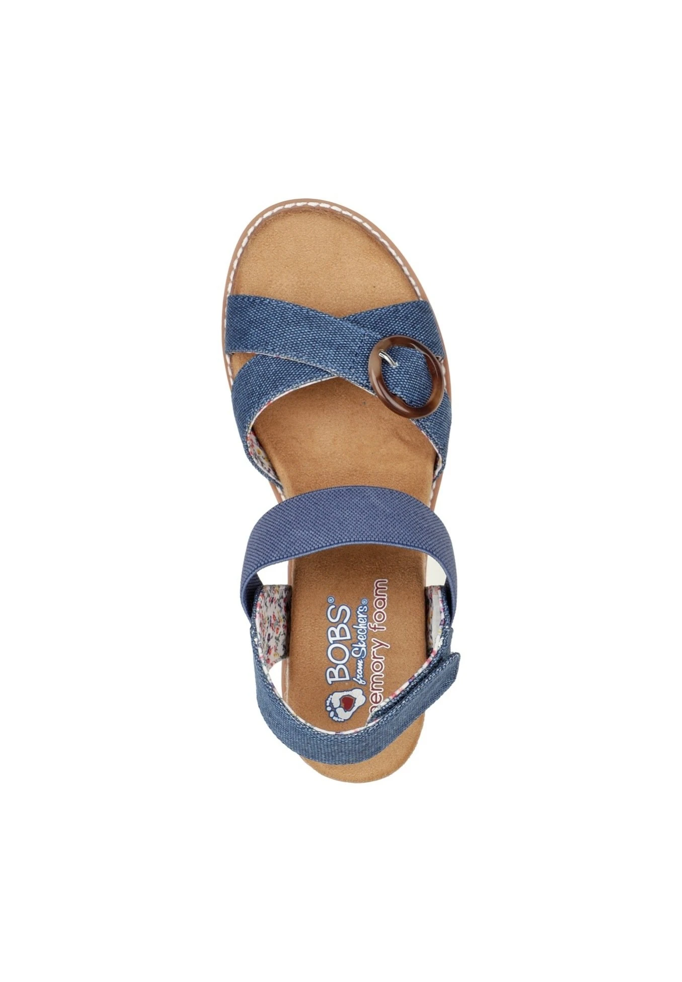 Skechers Bobs Desert Splendid - Sandalen Met Sleehak - Blue 2 Skechers Bobs Desert Splendid - Sandalen Met Sleehak - Blue - Afbeelding 2